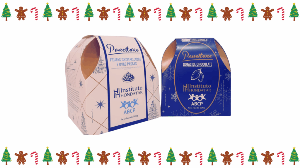 Panetone Solidário – “Com um Panetone, você acolhe uma história.”
